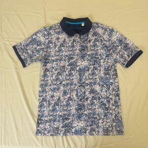 Robert Graham Supima Cotton Polo Shirt Size M